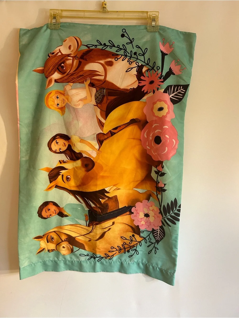 DREAMWORKS ANIMATED SERIES SPIRIT RIDING FREE (1) STANDARD SIZE PILLOW CASE